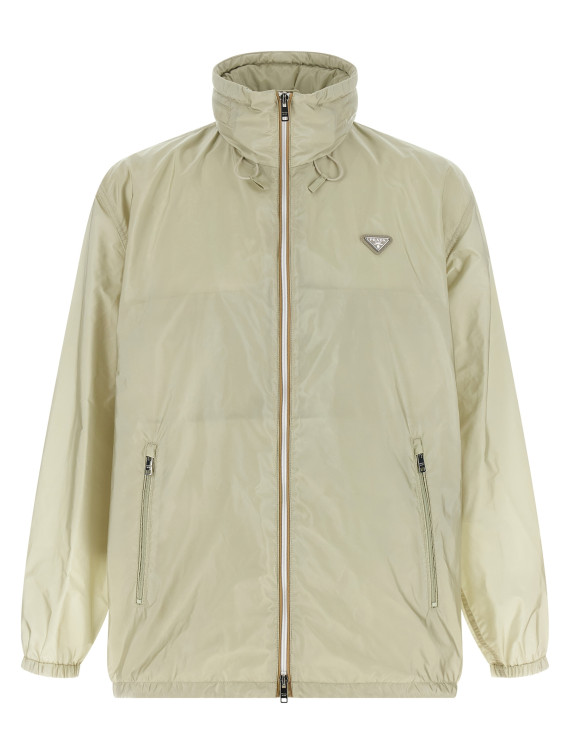 Повседневная куртка PRADA Re-Nylon Feather Windbreaker (SGD109SOOO1WQ9F0AU1) #1
