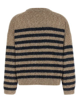 Свитер, кардиган BRUNELLO CUCINELLI 'Dazzling Stripes' (MGY563700PCCJ15) #