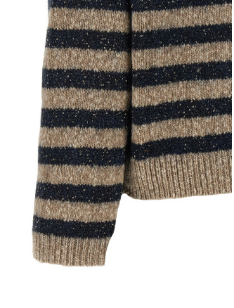 Свитер, кардиган BRUNELLO CUCINELLI 'Dazzling Stripes' (MGY563700PCCJ15) #