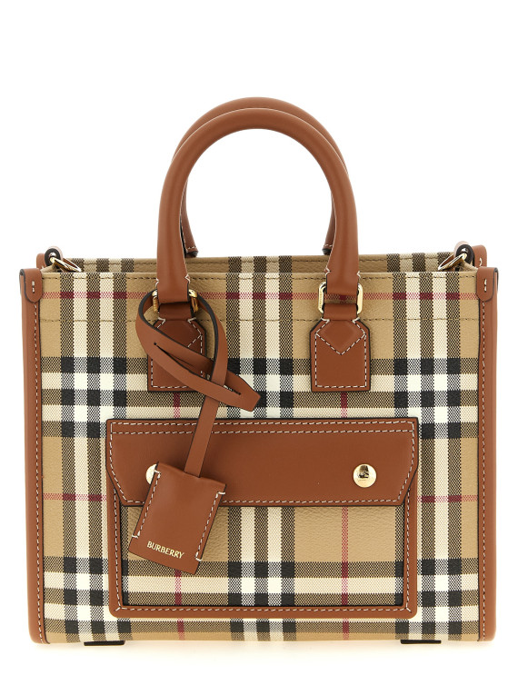 Сумка-тоут BURBERRY 'Freya' (8109793VNTGCHKBRIARBROWN) #1