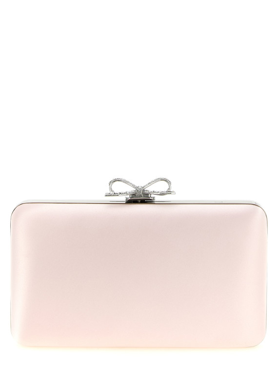 Клатч SELF PORTRAIT Satin clutch (PF26326PPINK) #1
