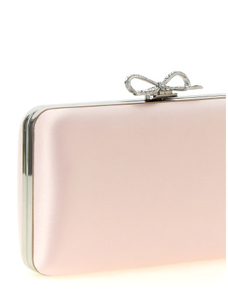 Клатч SELF PORTRAIT Satin clutch (PF26326PPINK) #