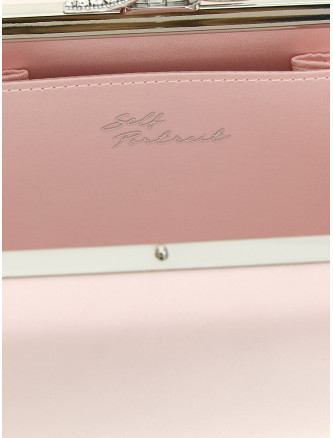 Клатч SELF PORTRAIT Satin clutch (PF26326PPINK) #