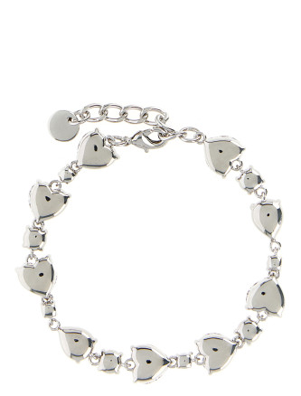 Браслет SELF PORTRAIT 'Crystal Droplet' (PF26650BSLSILVER) #