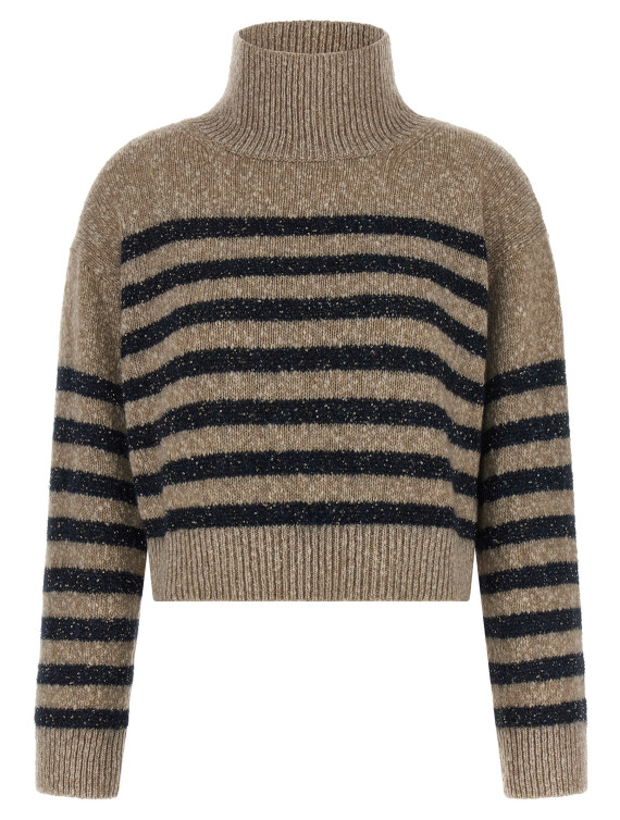 Свитер, кардиган BRUNELLO CUCINELLI 'Dazzling Stripes' (MGY563704PCCJ15) #1