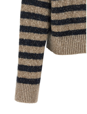 Свитер, кардиган BRUNELLO CUCINELLI 'Dazzling Stripes' (MGY563704PCCJ15) #