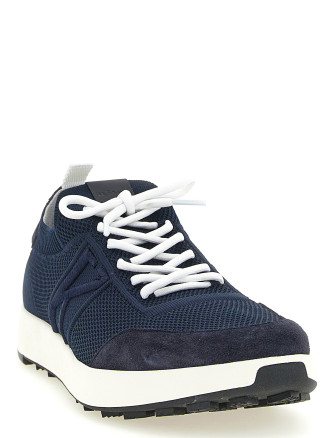 Кроссовки KITON Technical cotton sneakers (USSA031N012171800V) #