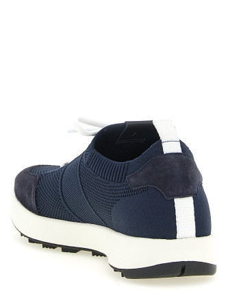 Кроссовки KITON Technical cotton sneakers (USSA031N012171800V) #
