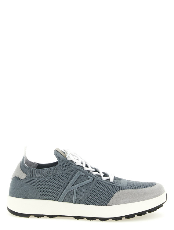 Кроссовки KITON Technical cotton sneakers (USSA031N012172700K) #1