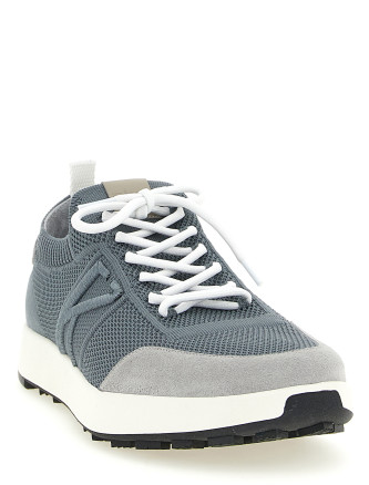 Кроссовки KITON Technical cotton sneakers (USSA031N012172700K) #
