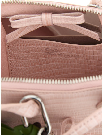 Ручная сумка SELF PORTRAIT Embossed leather handbag (PF26316APPINK) #