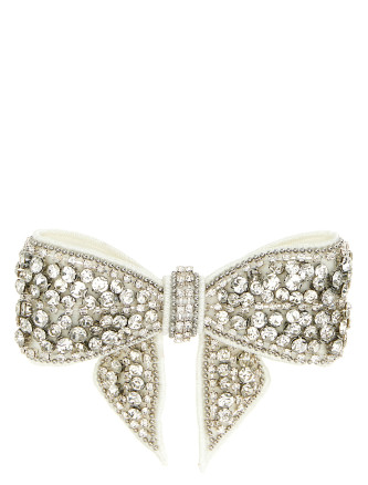 Шашқа арналған аксессуар SELF PORTRAIT 'Crystal Embellished Bow'