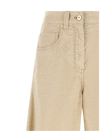 Брюки BRUNELLO CUCINELLI 'The Wide Barrel' (MP185P4059C9881) #