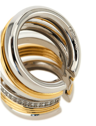 Серьги PACO RABANNE 'Punk' (26ABB0538MET966M715) #