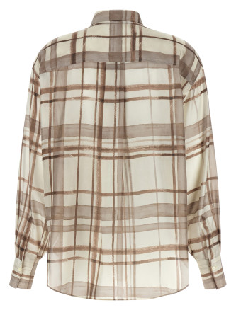 Рубашка, блузка BRUNELLO CUCINELLI Silk shirt (MP968NN406C015) #