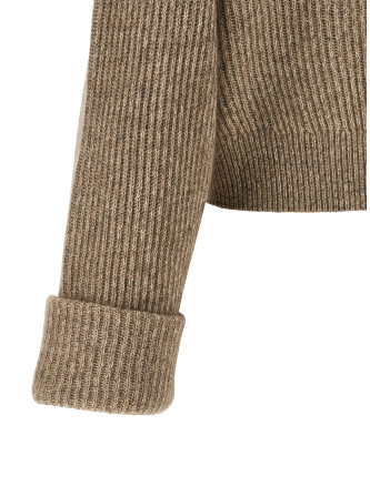 Свитер, кардиган BRUNELLO CUCINELLI 'Shiny Zipper Pull' (MTX755606PC9928) #