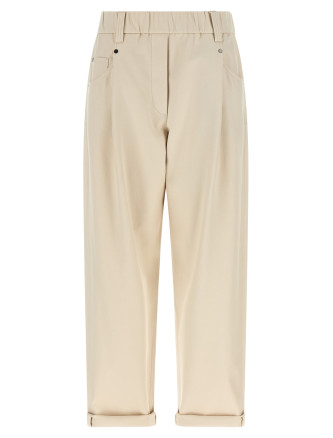 Брюки BRUNELLO CUCINELLI 'Baggy Pull-On'