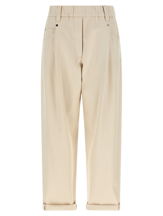 Брюки BRUNELLO CUCINELLI 'Baggy Pull-On' (MP126P8417C9815) #1