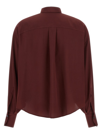 Рубашка, блузка BRUNELLO CUCINELLI 'Shiny Collar' (MP993M3A26C9813) #
