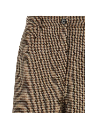 Бермуды, шорты BRUNELLO CUCINELLI Prince of Wales lamé bermuda shorts (MP546P9322C001) #