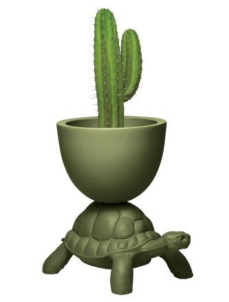 Ваза QEEBOO 'Turtle Carry Planter and Champagne Cooler'