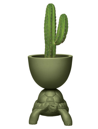 Ваза QEEBOO 'Turtle Carry Planter and Champagne Cooler' (36004GE) #