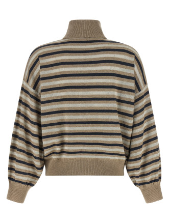 Свитер, кардиган BRUNELLO CUCINELLI 'Sparkling Stripes' (M16221903PCFU69) #