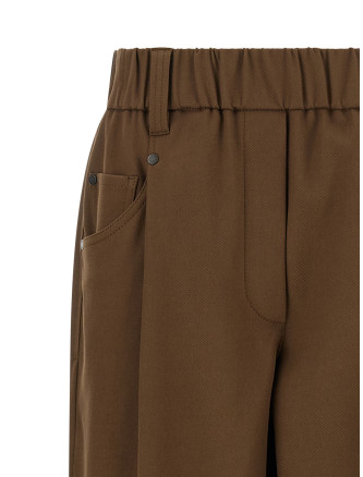 Брюки BRUNELLO CUCINELLI 'Baggy Pull-On' (MP126P8417C9812) #
