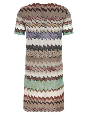 Мини MISSONI Lamé viscose dress (DS26SG1OBR014WSM9Y3) #