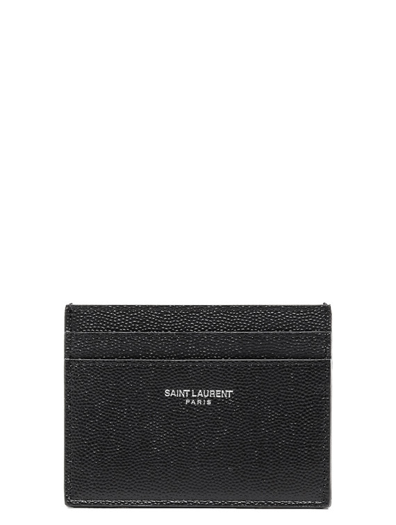 Кошелек, кардхолдер SAINT LAURENT Logo card holder (375946BTY0N1000) #1