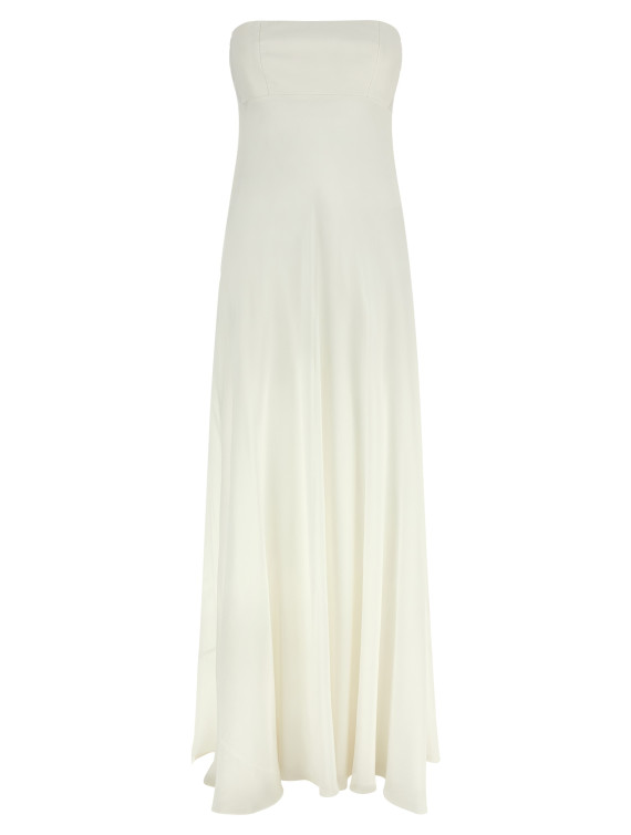 Макси GIOVANNI BEDIN Off-the-shoulder dress (GBSS26502LBIANCO) #1