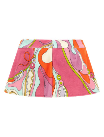 Бермуды, шорты EMILIO PUCCI 'Orchidee' (6HRU016H991P44) #
