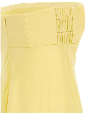 Макси GIOVANNI BEDIN Off-the-shoulder dress (GBSS26502LGIALLO) #