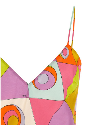 Топ EMILIO PUCCI Silk top (6HRM066H721051) #