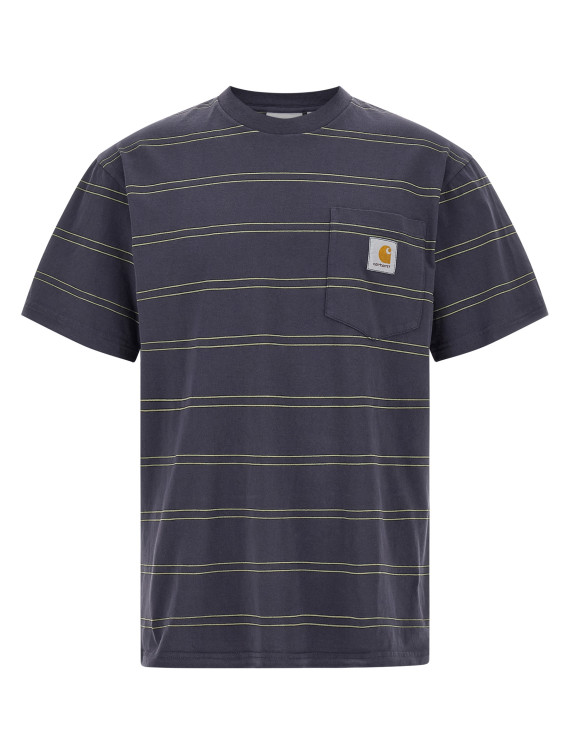 Футболка CARHARTT WIP 'Bert Pocket' (I0368553SHGD) #1