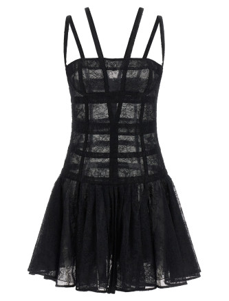 Мини GIOVANNI BEDIN Chantilly lace dress
