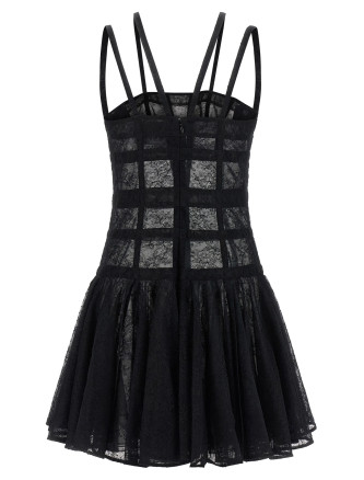 Мини GIOVANNI BEDIN Chantilly lace dress (GBSS26514NERO) #
