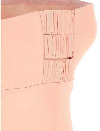 Макси GIOVANNI BEDIN Off-the-shoulder dress (GBSS26502LROSA) #