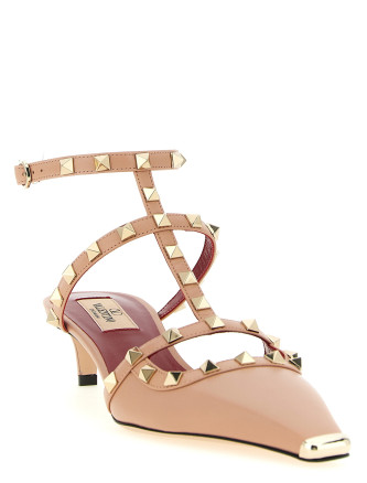 Низкие каблуки VALENTINO GARAVANI 'Rockstud' (W2S0PV0WZDBNW) #