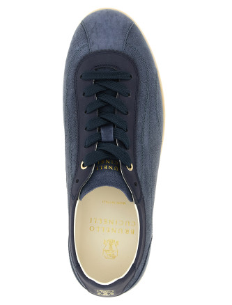 Кроссовки BRUNELLO CUCINELLI Texture nubuck sneakers