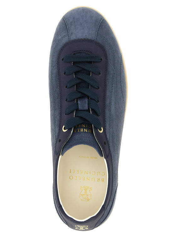 Кроссовки BRUNELLO CUCINELLI Texture nubuck sneakers (MZUIEDD337CEM89) #1