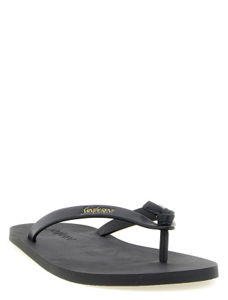Шлепанцы SAINT LAURENT 'Pool' (860815DWE001000) #