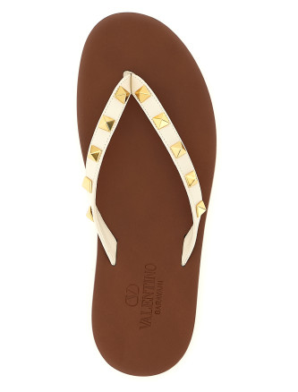 Шлепанцы VALENTINO GARAVANI 'Thong Rockstud' (W2S0QD3MRII16) #