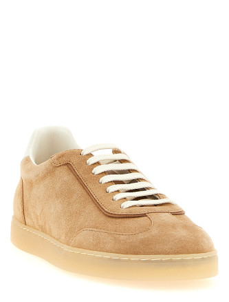 Кроссовки BRUNELLO CUCINELLI Suede sneakers (MZUMGLJ336CFJ44) #