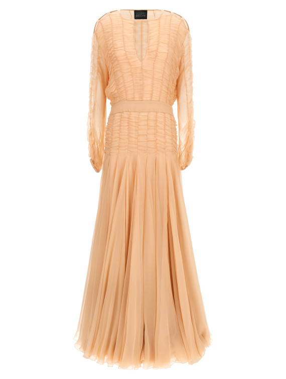 Макси GIOVANNI BEDIN Chiffon dress (GBSS26504LPESCA) #1