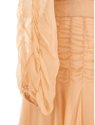 Макси GIOVANNI BEDIN Chiffon dress (GBSS26504LPESCA) #