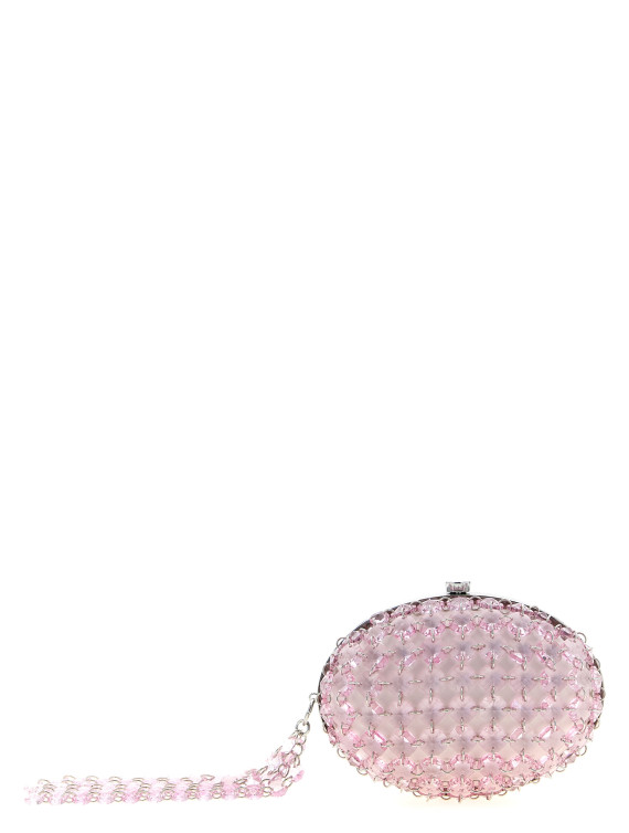 Клатч SELF PORTRAIT 'Crystal Chain' (PF26322APPINK) #1