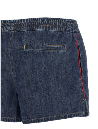 Бермуды, шорты VALENTINO GARAVANI Valentino Garavani Chambray Denim Shorts (B3DD22A9YA528) #