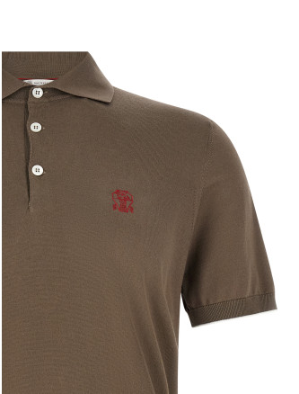 Поло BRUNELLO CUCINELLI Knitted polo shirt (M29800195CLL90) #