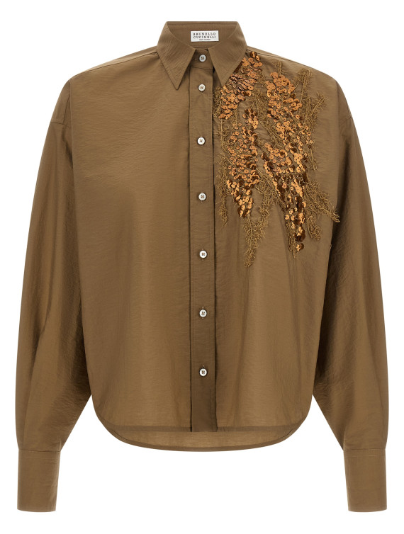Рубашка, блузка BRUNELLO CUCINELLI 'Dazzling Seabed Embroidery' (M0F79RJ916C9266) #1